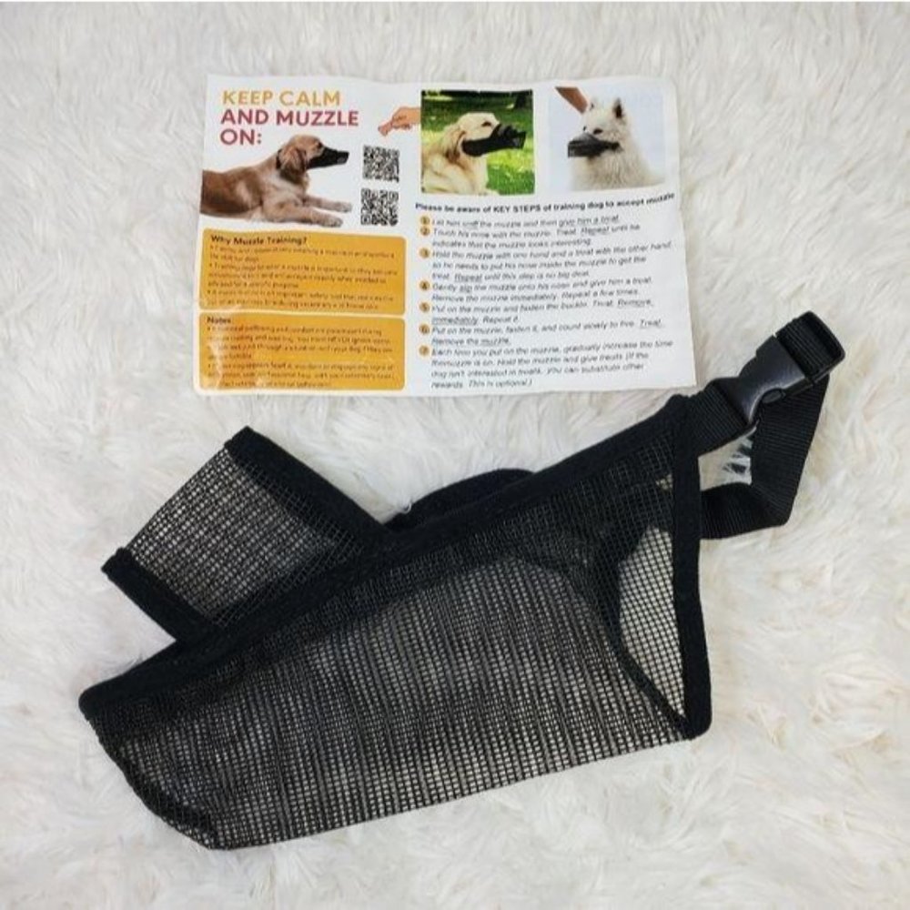 Crazy Felix - Nylon Dog Muzzle Size:L